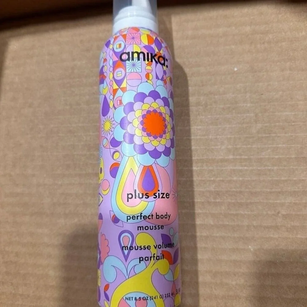 Amika Plus Size Perfect Body Mousse Volumizing Styling Foam hair care